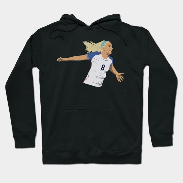 Julie Ertz USWNT Hoodie by Hevding